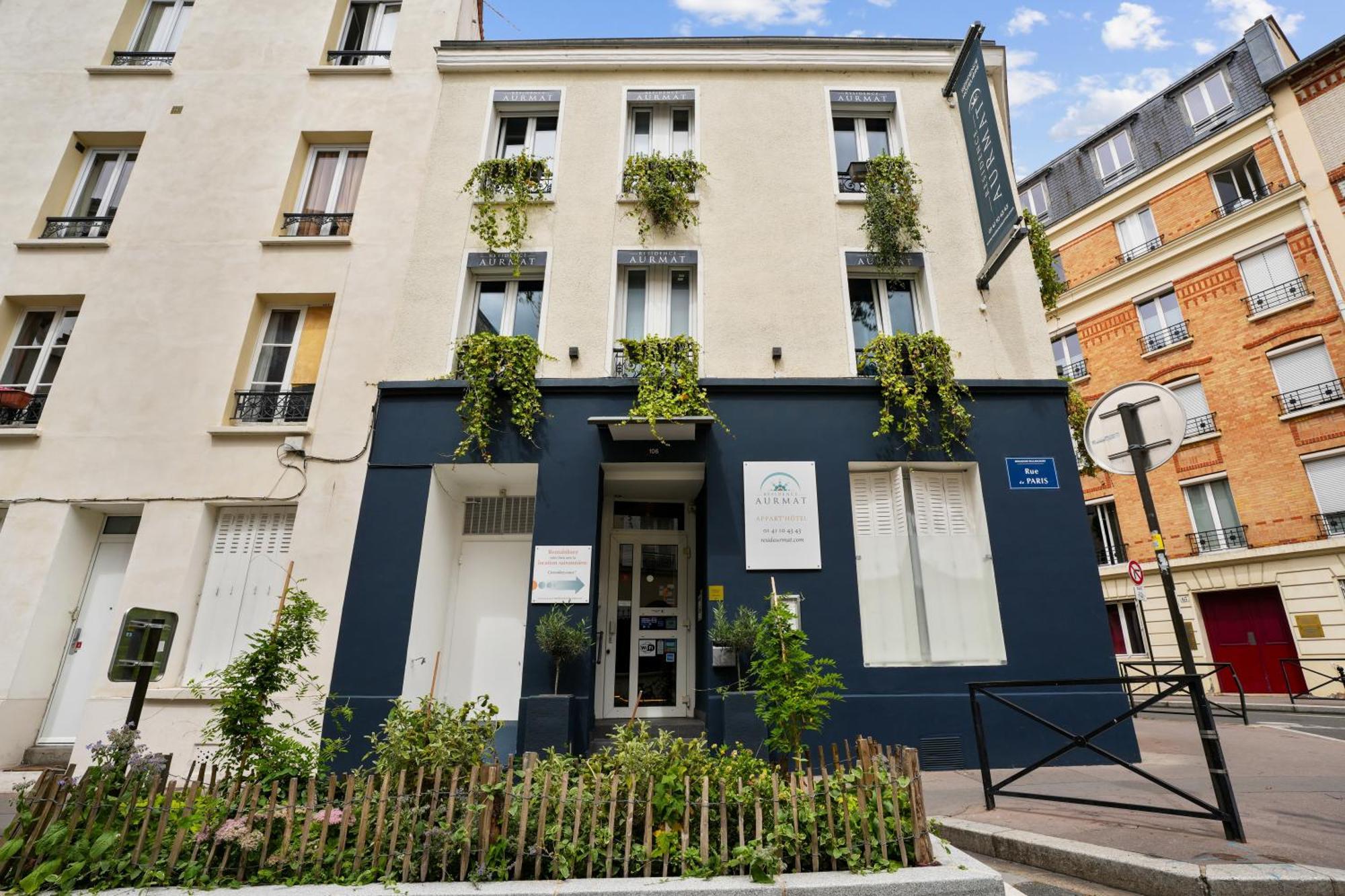 Residence Aurmat - Appart - Hotel - Boulogne - Paris מראה חיצוני תמונה